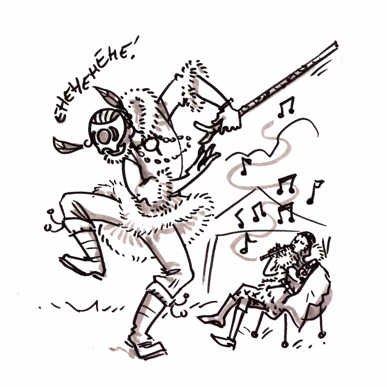 Dancing man
