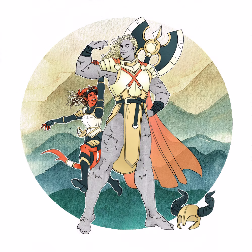 Armoured character concept