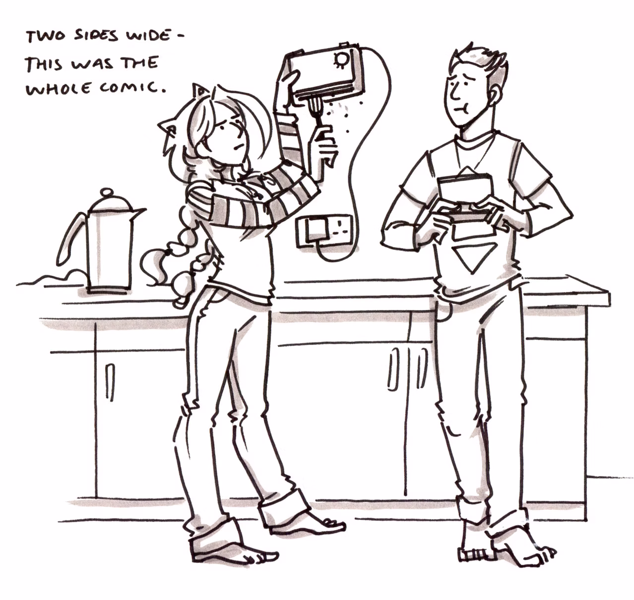 Roleplay character drawing